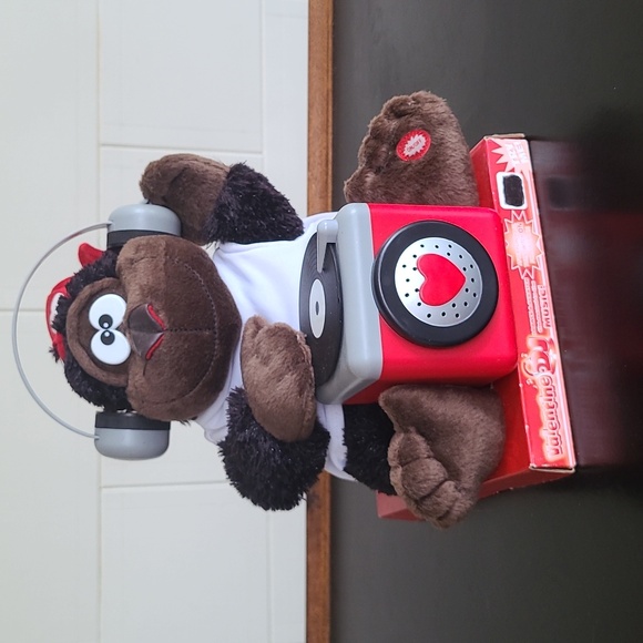 DJ Ape Gorilla Monkey with Headphones & Turntable
